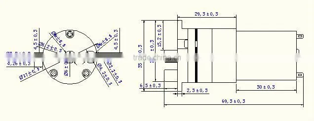 DC 12V Micro water pump for Coffee machine/coffee maker