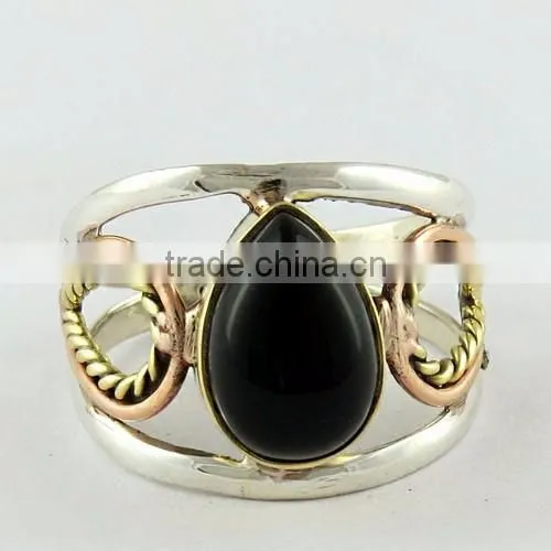 Lovely Black Onyx !! Bezel Setting 925 Sterling Silver Ring, Silver Jewelry Wholesale, 925 Sterling Silver Jewelry
