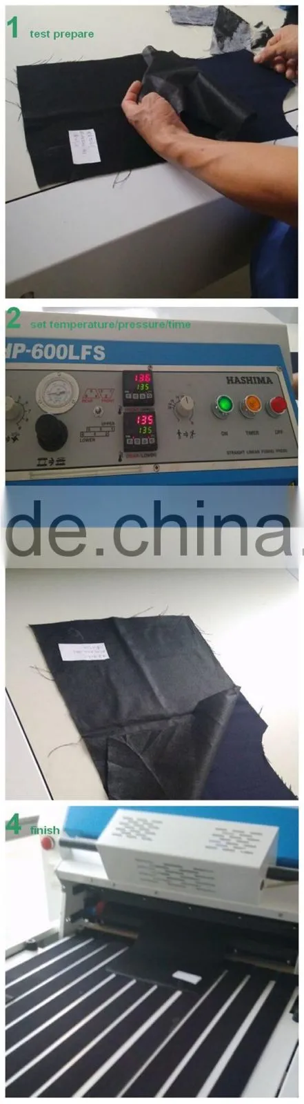nonwoven fusible interlining fabric/entretela/fusing interfacing for shirt
