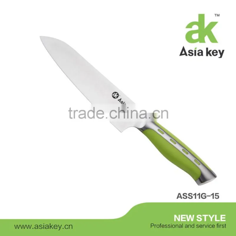 Beautiful design exclusive line handle knife set with scissor