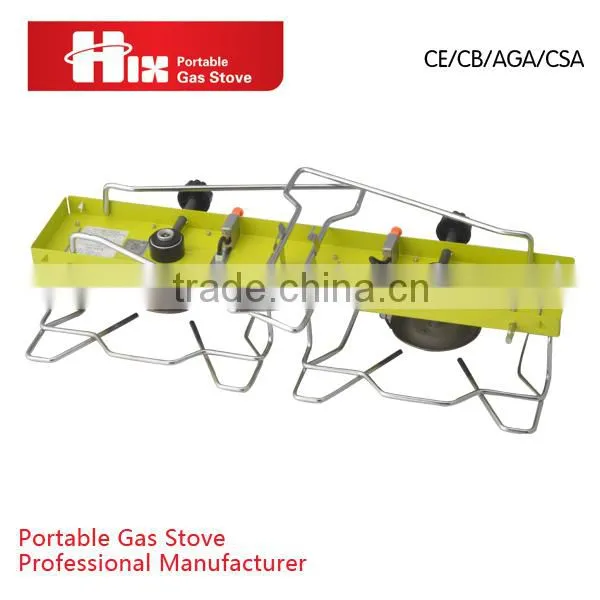 reasonable price two burners gas bbq burner parts
