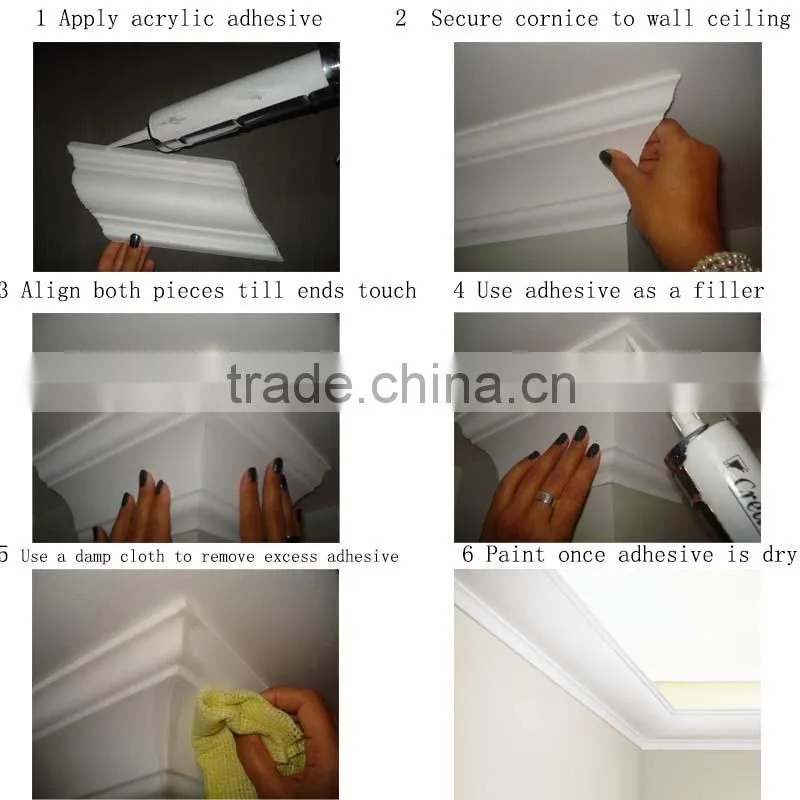 Full Automatic Customize polystyrene cornice molding for decorative machinery
