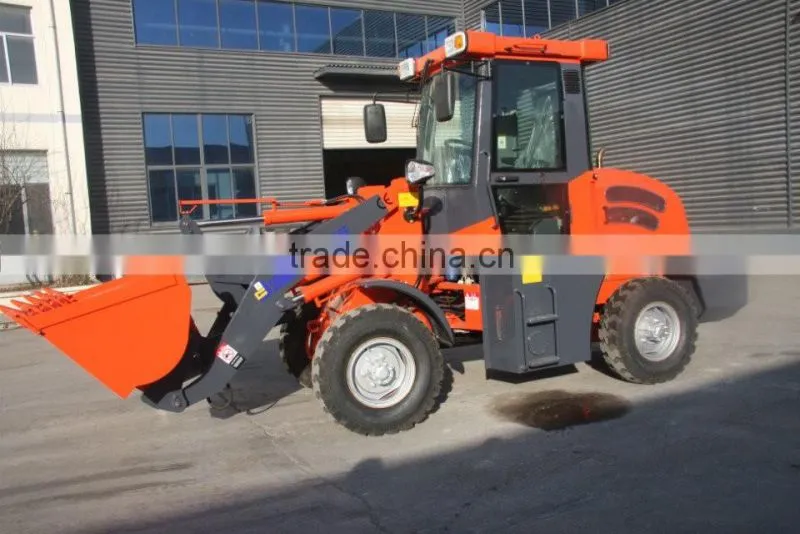 Manufactuer SZM 910 mini loader 4WD hot sale with CE mini wheel loader ZL10