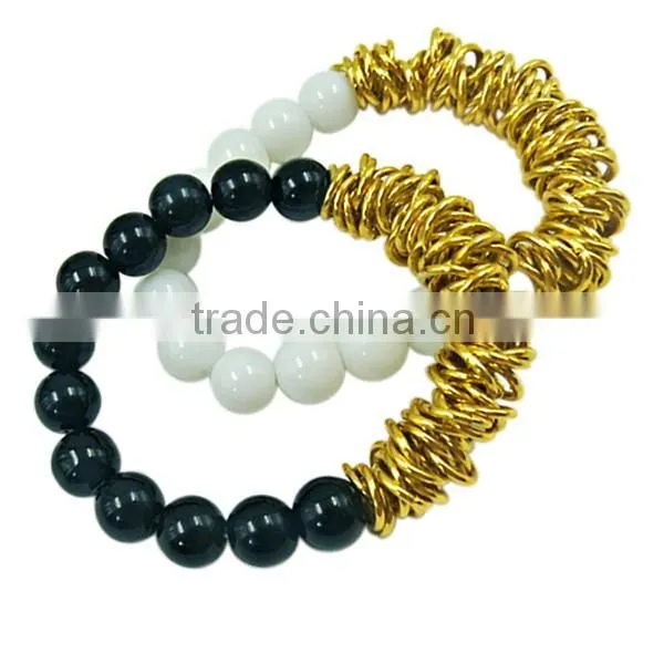 stainless steel jump ring bracelets fashionable bangle