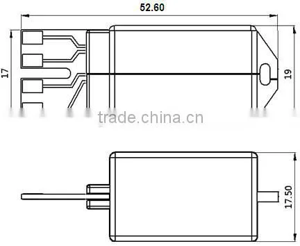 VDSL over ISDN splitter module for MDF
