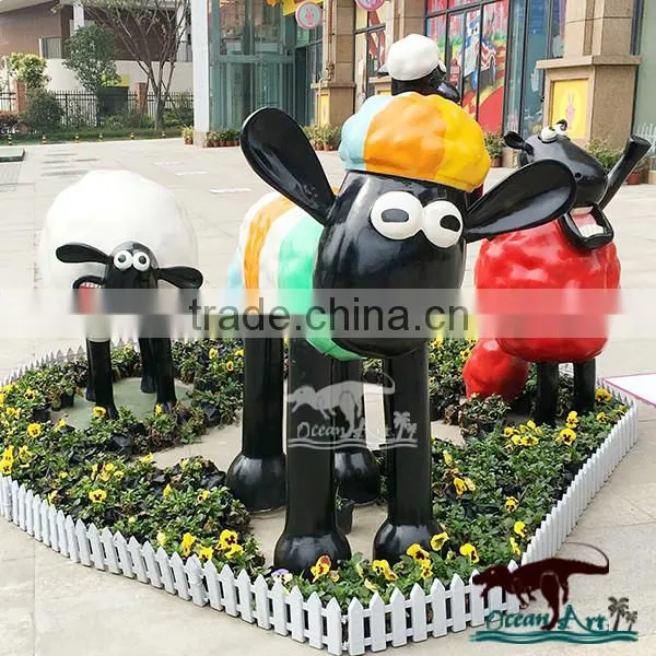 OA-FD-150422K2 Outdoor decoration fiberglass statue