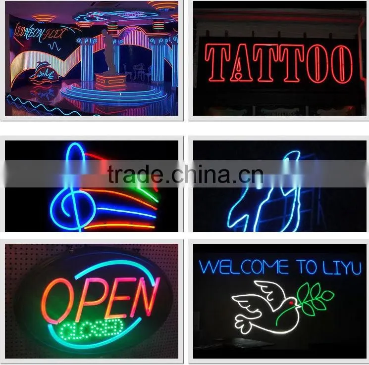 colorful Emitting Color and neon flex bend industrial led neon flex