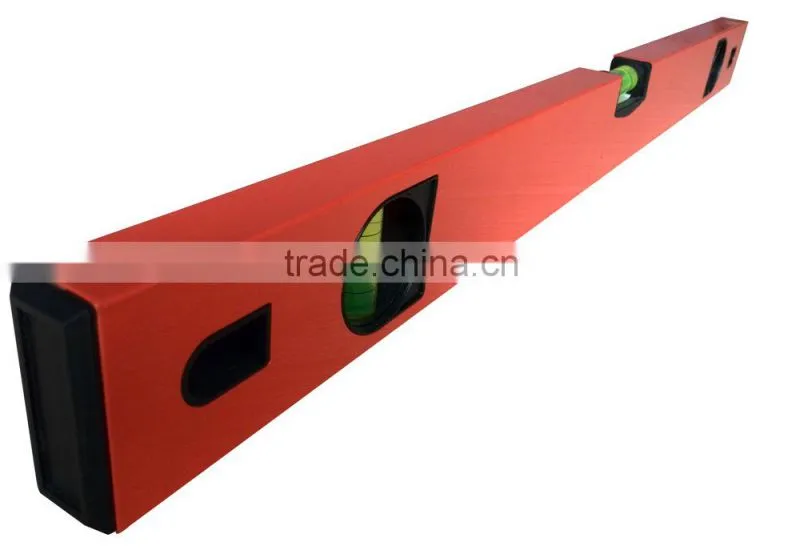 aluminum spirit level with magnetic strip