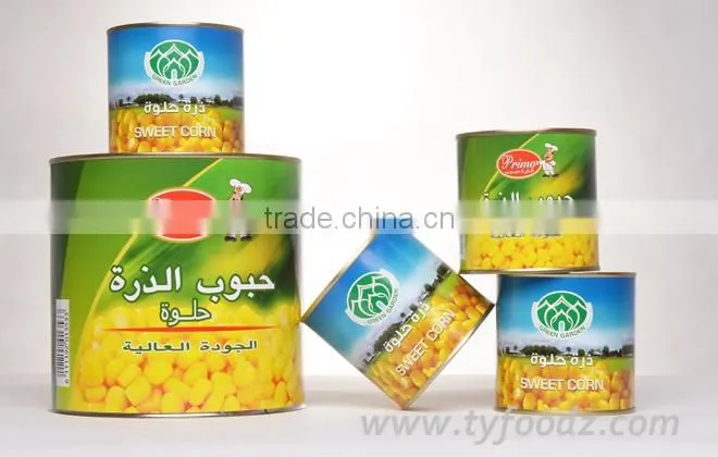 USDA Grade A CANNED SWEET CORN KERNEL