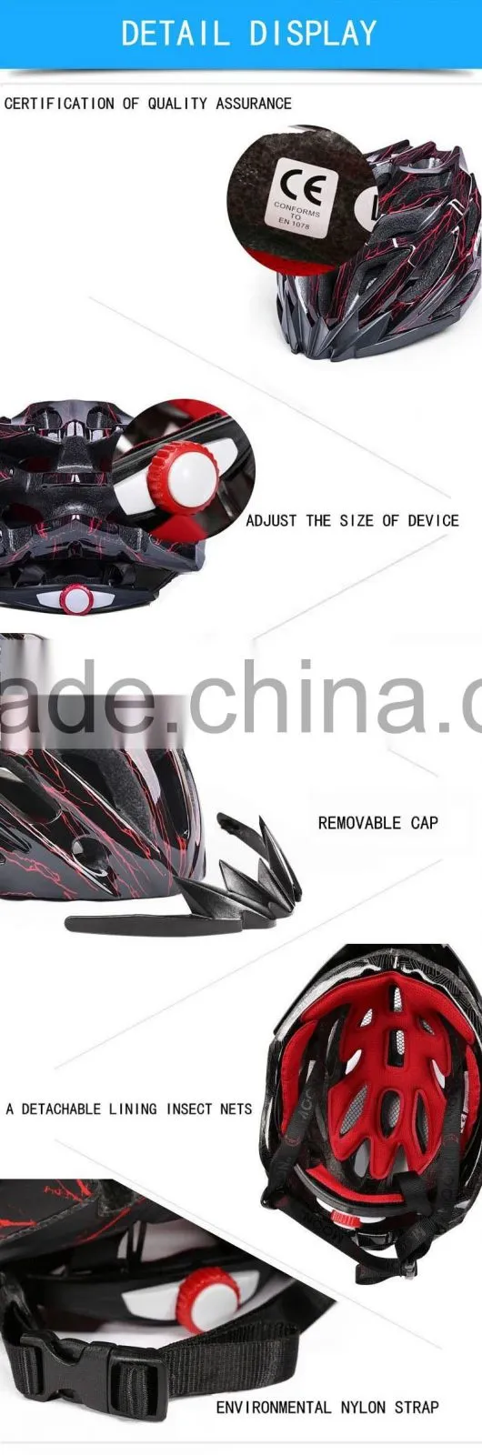 GOLDBEST bicycle hetmet MV17 lightweight plastic bicycle helmets