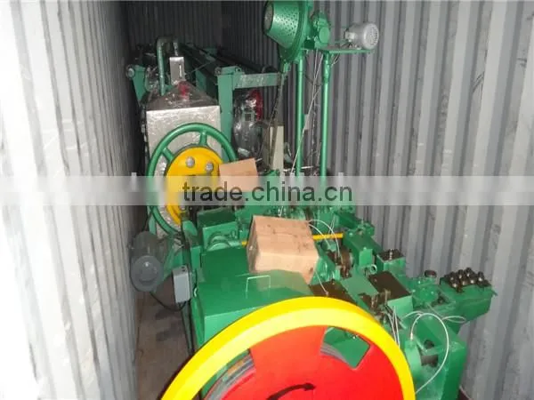 Roofing nail making machine