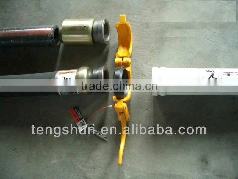high wear resistance 85 bar concrete pump rubber hose with 4 wire layer