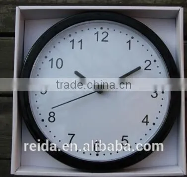 10" Plastic wall Clock for promotion