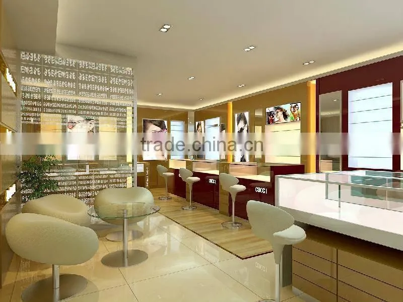 modern optical showcase, eyewear display,glass display showcase