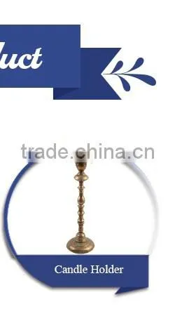 Vintage Peacock Wedding Decoration Candleabra