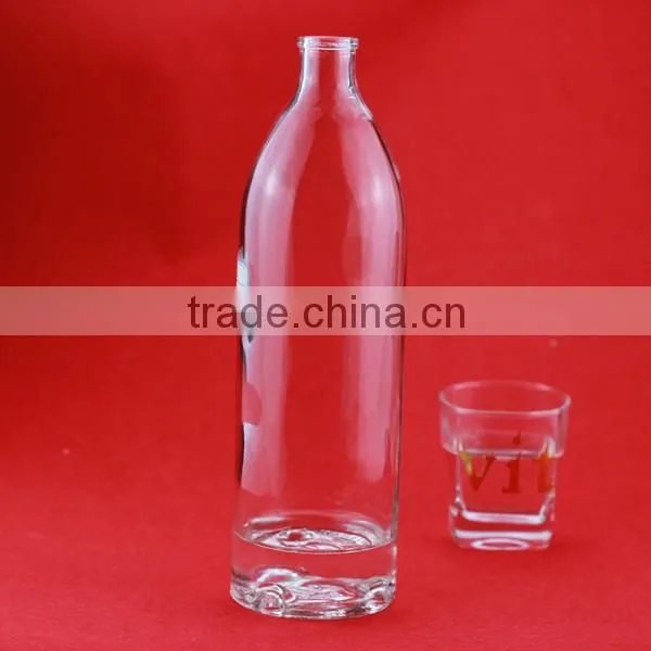 popularity cheap frosted vit bottles 700ml botellas de vidrio licores 750 ml cork glass bottle 700ml