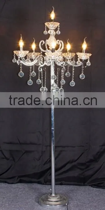 WD-1807-3/5/6/8/8+4/3+1L/5+1L Whole Series Hot Sale High-end K9 Crystal Chandelier Crystal Floor Light