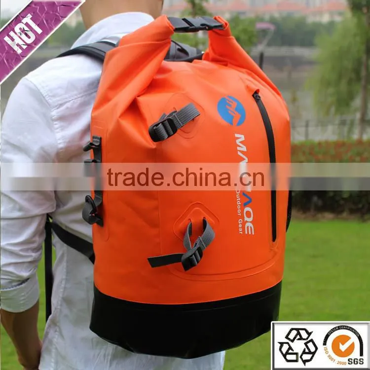 Daya 2015 custom waterproof dry backpack 28L china wholesale for camping hiking