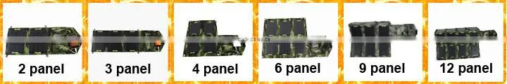 Factory High Quality 14W Foldable Solar Charger For Mobile Phone