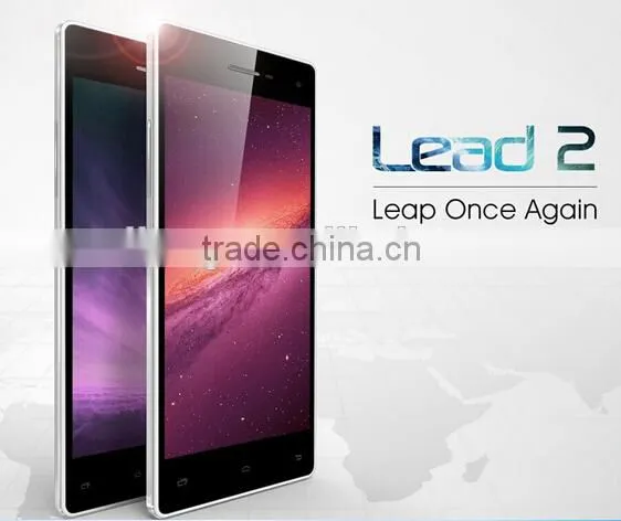 china brand mobile Leagoo Lead 2 Quad Core Cell Phone Android 4.4 handset 5.0inch IPS Screen 13MP 3G/GPS Smartphone
