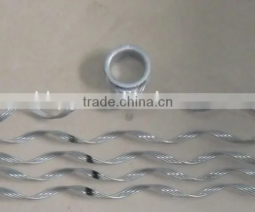 Preformed Armour Rod Dead End Grip preformed guy grip galvanized steel guy cable
