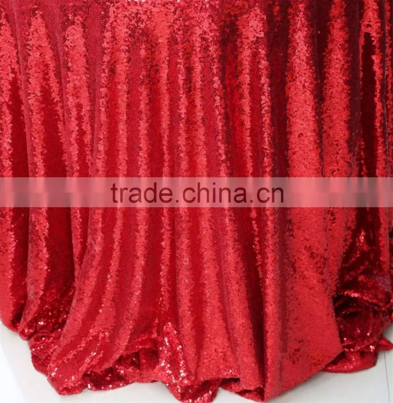 3MM Sequin Fabric Square Table Overlay