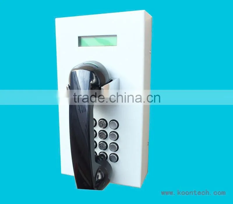 KNTECH Industrial LCD Telephone customer service auto-dial public service phone