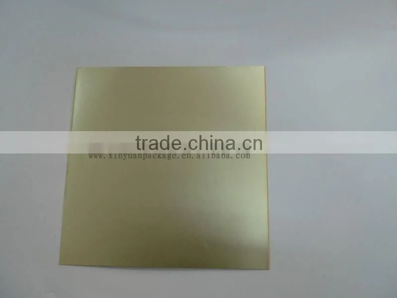 Aluminim Foil Gold Paper