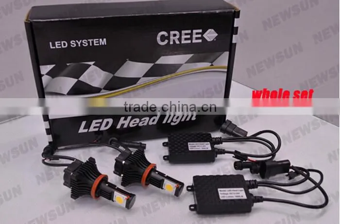 Wholesale 12v~24v 50w Single C ree H8 3600lm Led Headlight For Volkswagen