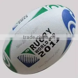machine stitched PVC rugby ball