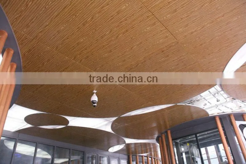 China factory best quality wooden aluminum panel