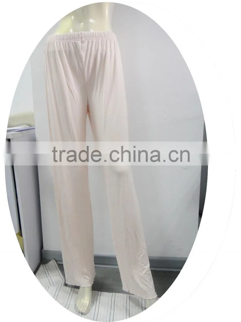 chic pajama trousers with cording
