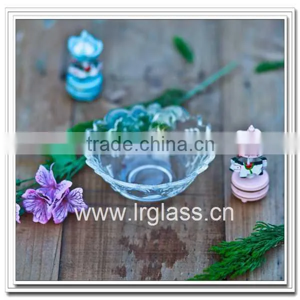 High quality lace glass bowl