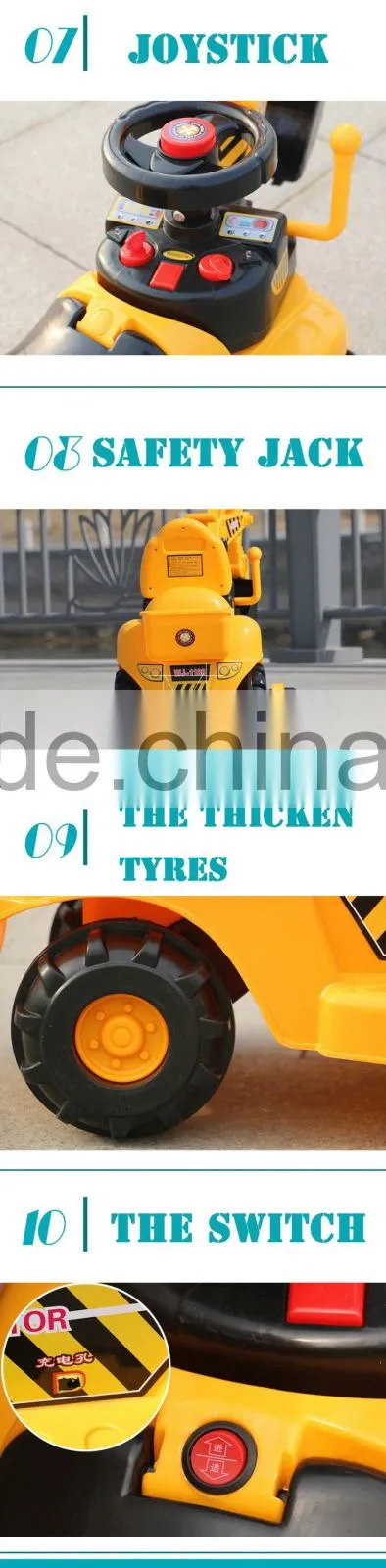 Best gift for your baby! outdoor toy excavator for kids/Mini toy car with music made in China.