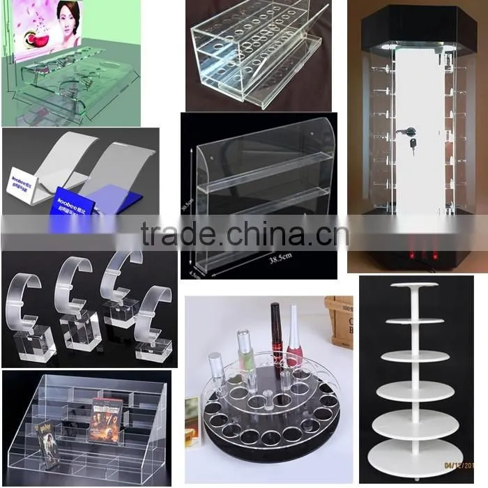 Good sale custom 3 tier e-liquid juice acrylic display stand