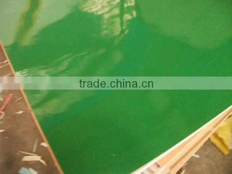 2.5mm white waterproof glossy polyester plywood