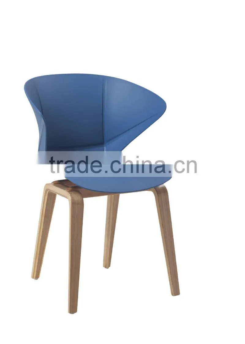 2014 Best Design Outdoor Plastic Leisure Chair With Steel Frame HC-N007