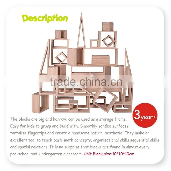 Hot Sale 36pcs Hollow Blocks Set