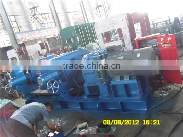 Double driver rubber refining mill/reclaimed rubber production line