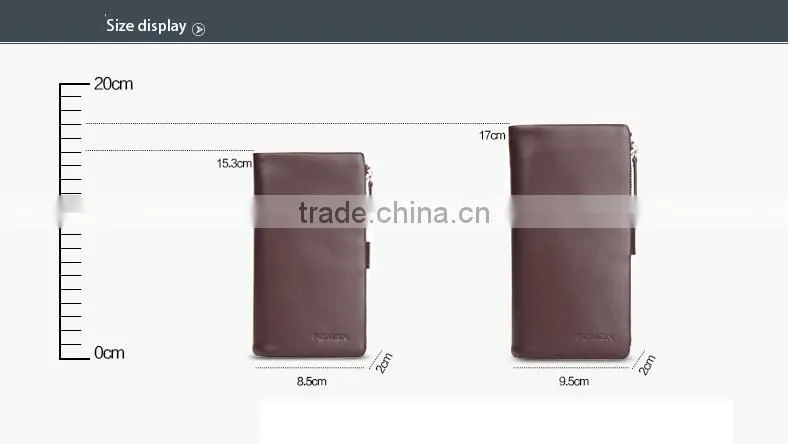 Latest design Leather key wallet /leather key holder
