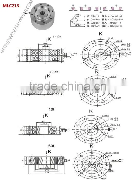 hopper scale load cell, packing scale load cell