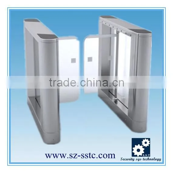 RS485 swing turnstile barrier,automatic security swing gate turnstile