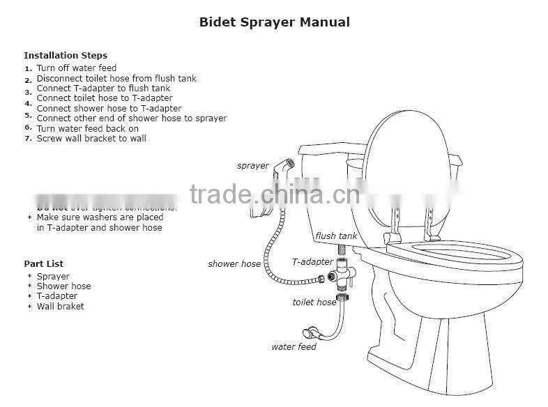 Muslim Bidet,Bidet Spray,Hand Bidet