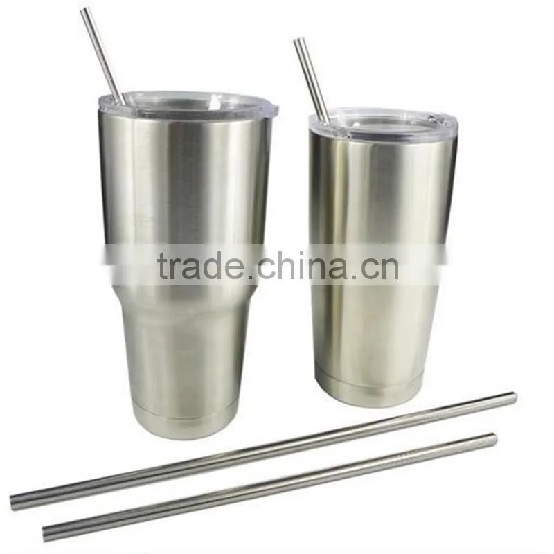 Cleaning Brush Straws Set Retail Packing 4+1 Kit Fits 304 Stainless Steel Straw Metal Drinking Straw
