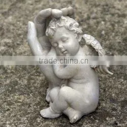 marble garden decorative angle statues