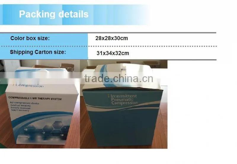 Home Lymphedema Compression Therapy Treatment equipment