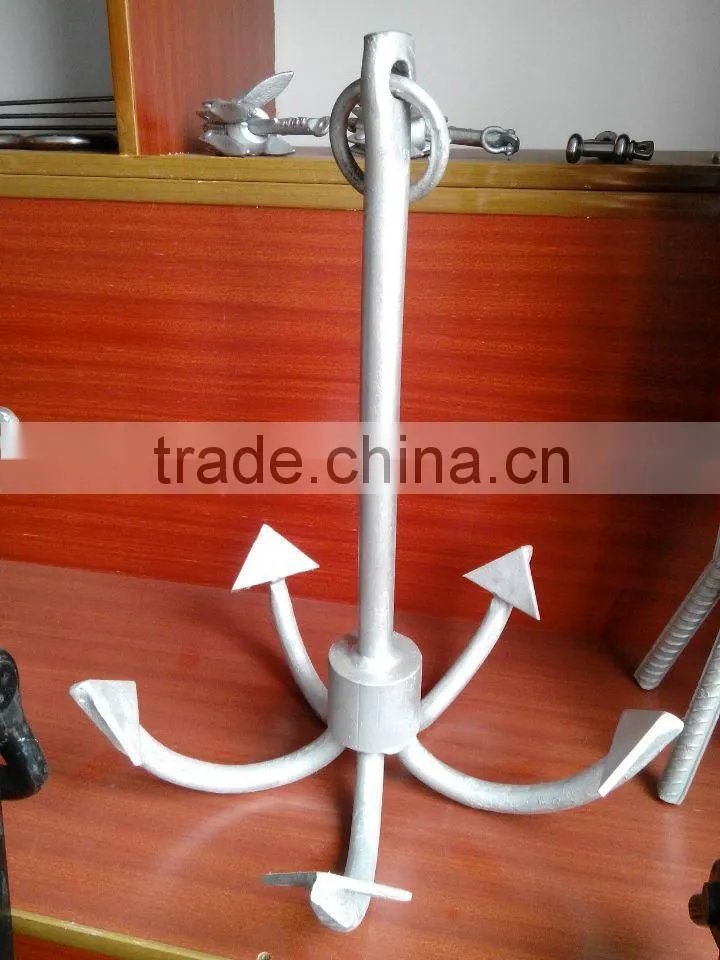 Small Grapnel Fingernails Five Claws Boat Anchor