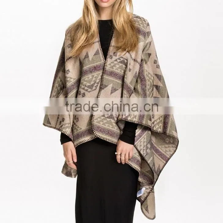 15BCP6003 Wrap Cape Poncho