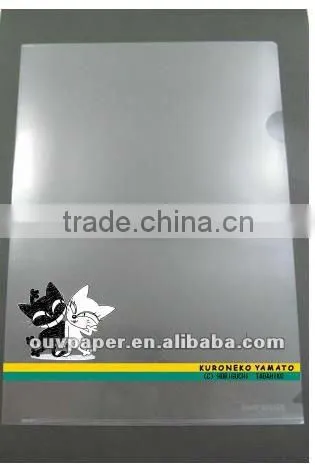 Clear L folder with PP