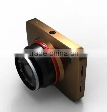 2013 best hidden cameras for cars first capacitive touch screen with IR-Cut Ambarella A5S30 touch screen